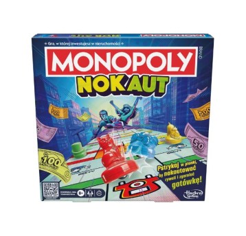 HASBRO GRA MONOPOLY KNOCK OUT WERSJA PL /6