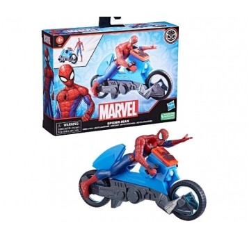 HASBRO MARVEL SPIDERMAN FIGURKA + MOTOR /6