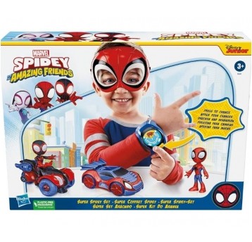 HASBRO SPIDEY AMAZING FRIENDS 2x POJAZD +FIGURKA/6