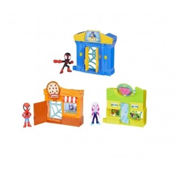 HASBRO SPIDEY AMAZING FRIENDS BUDYNEK + FIGURKA /6