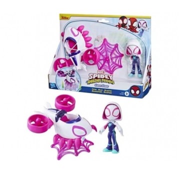 HASBRO SPIDEY AMAZING FRIENDS GHOST SPIDER+POJAZ/3