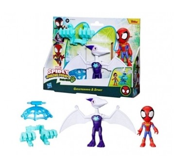 HASBRO SPIDEY AMAZING FRIENDS GHOSTASAURUS + FIG/8