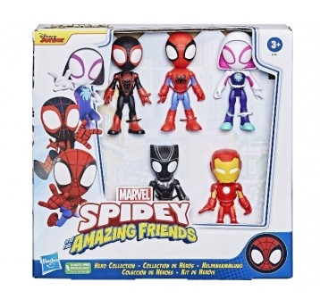 HASBRO SPIDEY AMAZING FRIENDS ZESTAW FIGUREK /6