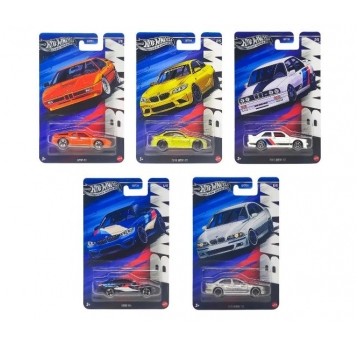 HOT WHEELS 1:64 PREMIUM 60 YEARS BMW ASST./10