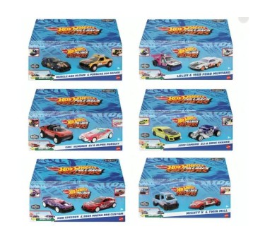 HOT WHEELS 2PACK AUTEK AUTKO 1:43 ASST /6