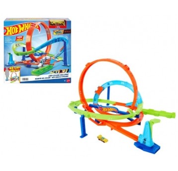 HOT WHEELS ACTION ZAKRĘCONE TORNADO + AUTKO /2