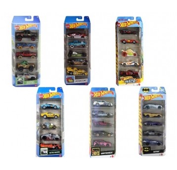 HOT WHEELS AUTKO 5-PACK ASST /50