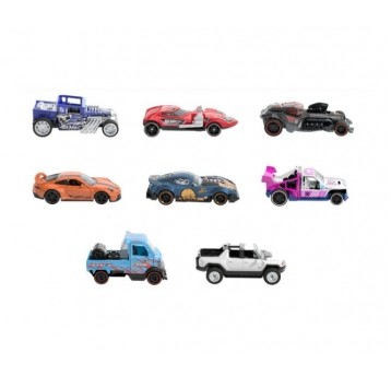 HOT WHEELS AUTKO PULL BACK SPEEDERS Z NAPĘDEM 1:43