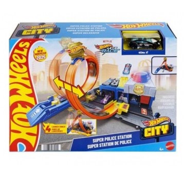 HOT WHEELS CITY POSTERUNEK POLICJI PĘTLA /2