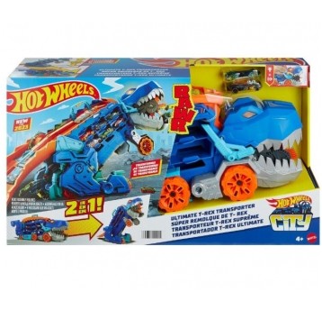 HOT WHEELS CITY T-REX MEGA TRANSPORTER /1