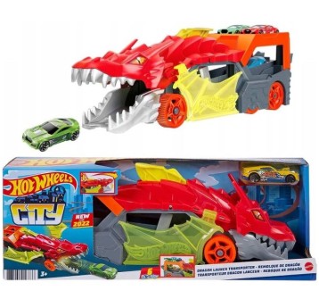 HOT WHEELS CITY TRANSPORTER Z WYRZUTNIĄ DRAGON/4