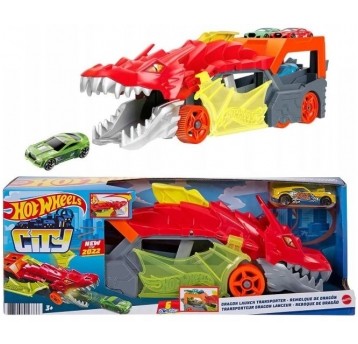 HOT WHEELS CITY TRANSPORTER Z WYRZUTNIĄ DRAGON/4