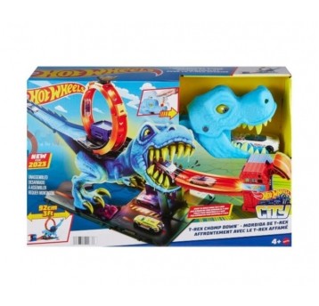 HOT WHEELS CITY ZESTAW TORÓW PĘTLA T-REX/2