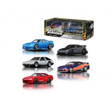 HOT WHEELS FAST & FURIOUS TOKYO DRIFT ZESTAW 5 AUT
