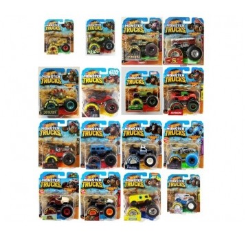 HOT WHEELS MONSTER TRUCK 1:64 AUTO ASST. /8