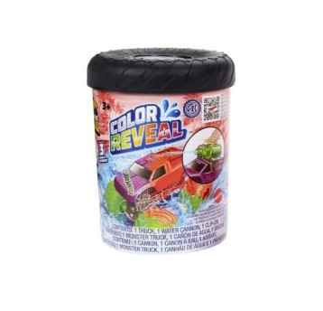 HOT WHEELS MONSTER TRUCK AUTKO COLOR REVEAL /8