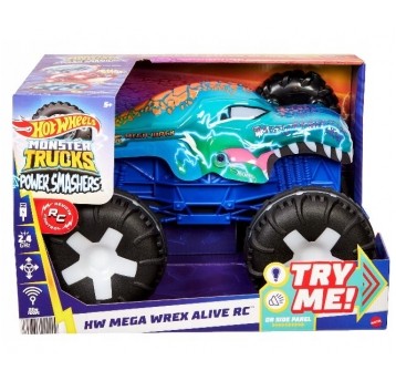 HOT WHEELS MONSTER TRUCK AUTO MEGA 1:15 WREX RC /1