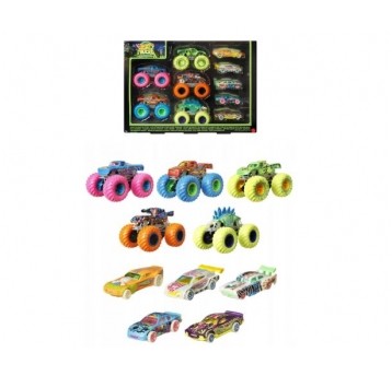 HOT WHEELS MONSTER TRUCK GLOW IN DARK 10PACK