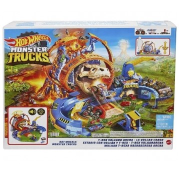 HOT WHEELS MONSTER TRUCK WULKAN KASKADERSKA ARENA