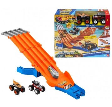 HOT WHEELS MONSTER TRUCK WYŚCIG Z DEMOLKĄ /2