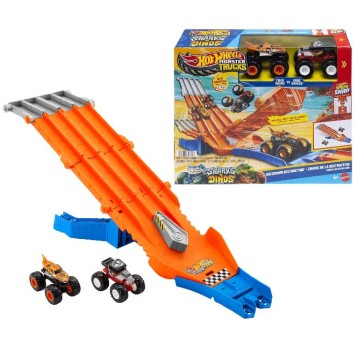 HOT WHEELS MONSTER TRUCK WYŚCIG Z DEMOLKĄ /2