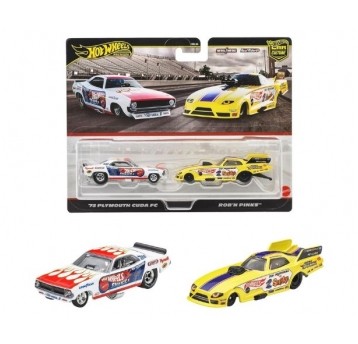HOT WHEELS PREMIUM 2PACK PLYMOUTH & ROB'N'PINKS/8