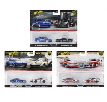 HOT WHEELS PREMIUM CULTURE CAR 2-PACK ASST. /8