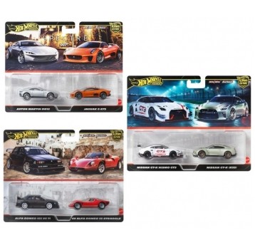 HOT WHEELS PREMIUM CULTURE CAR 2-PACK ASST./8