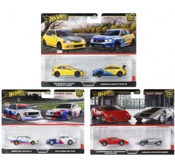 HOT WHEELS PREMIUM CULTURE CAR 2-PACK ASST. /8