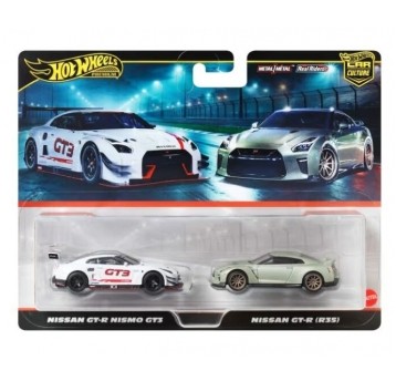 HOT WHEELS PREMIUM CULTURE CAR 2-PACK NISSAN GTR/