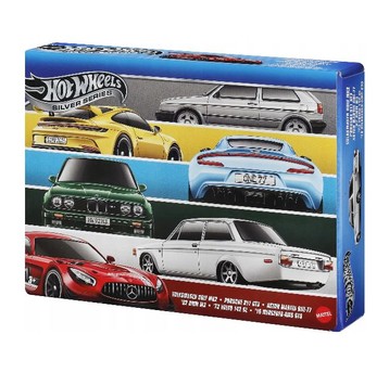HOT WHEELS SILVER SERIES EURO STYLE AUTKO 6-PACK /