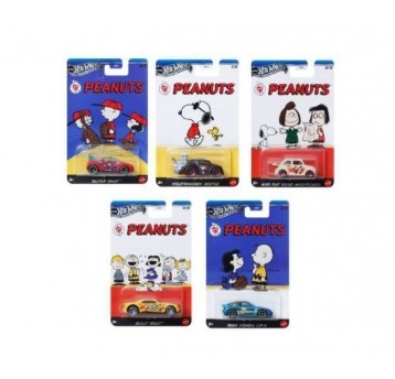 HOT WHEELS SILVER SERIES PEANUTS AUTKO ASST /24