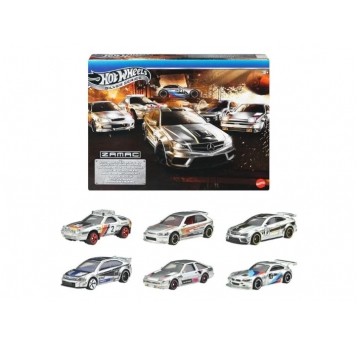 HOT WHEELS SILVER SERIES ZAMAC MULTIPACK 6 AUTEK/6