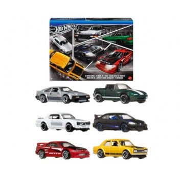 HOT WHEELS SILVER SERIES ZESTAW 6 AUTEK JAPAN./6