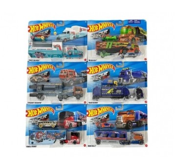 HOT WHEELS SUPER RIGS CIĘŻARÓWKA +AUTKO/6