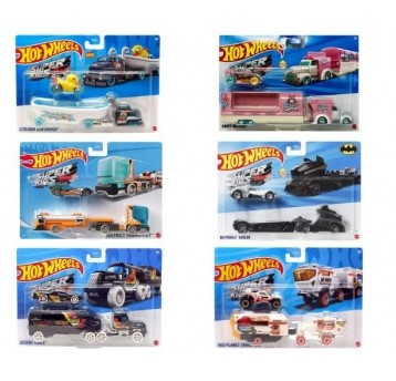 HOT WHEELS SUPER RIGS CIĘŻARÓWKA + AUTKO/6