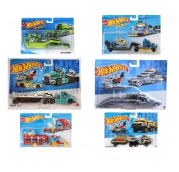 HOT WHEELS SUPER RIGS CIĘŻARÓWKA + AUTKO/6