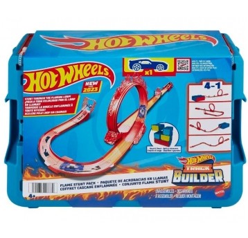 HOT WHEELS TRACK BUILDER KASKADERSKA PĘTLA OGNIA/2