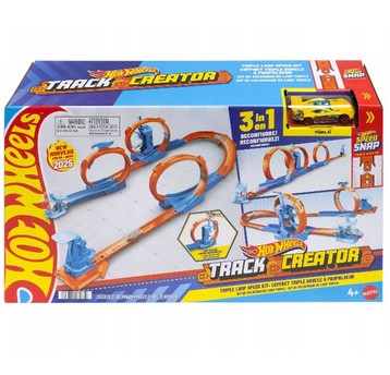 HOT WHEELS TRACK CREATOR TOR + 3 PĘTLE /2