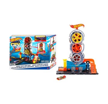 HOT WHEELS WYŚCIGOWY WARSZTAT OPON /2