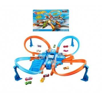 HOT WHEELS ZAKRĘCONY TOR SKRZYŻOWANIE DRÓG /3