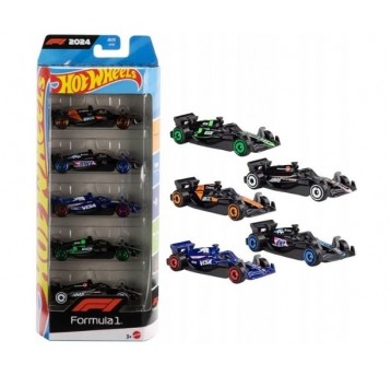 *** HOT WHEELS ZESTAW 5-PACK FORMUŁA 1 F1 2024 /12