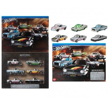 HOT WHEELS ZESTAW KOLEKCJONERSKI 6-PAK ZAMAC /6