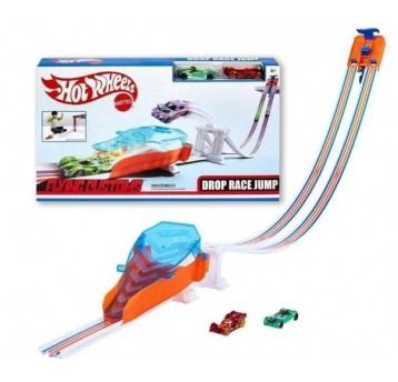 HOT WHEELS ZESTAW TOR Z WYRZUYTNIĄ + 2x AUTKO/4