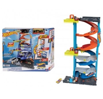 HOT WHEELS ZESTAW WIEŻA WYŚCIGOWA 2w1 /2