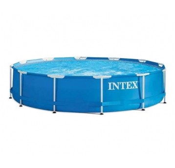 INTEX BASEN OGRODOWY METALOWY STELAŻ 366x76