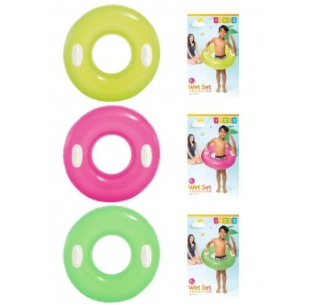 INTEX KOŁO DO PŁYWANIA Z UCHWYTAMI 76 CM 3 WZORY