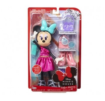 JAKKS MYSZKA MINNIE + AKCESORIA FIGURKA 22cm /15