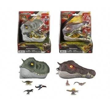 JURASSIC WORLD GŁOWA +MIKRO FIGURKI/2