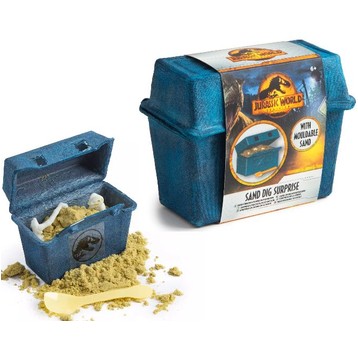 JURASSIC WORLD SAND DIG SURPRISE CHEST/12